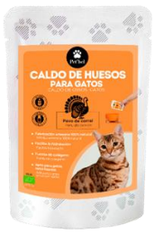 CALDO DE HUESOS PARA GATOS PAVO DE CORRAL 100ML