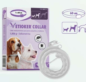 COLLAR INSECTICIDA PERROS PEQUEÑO Y MEDIANOS